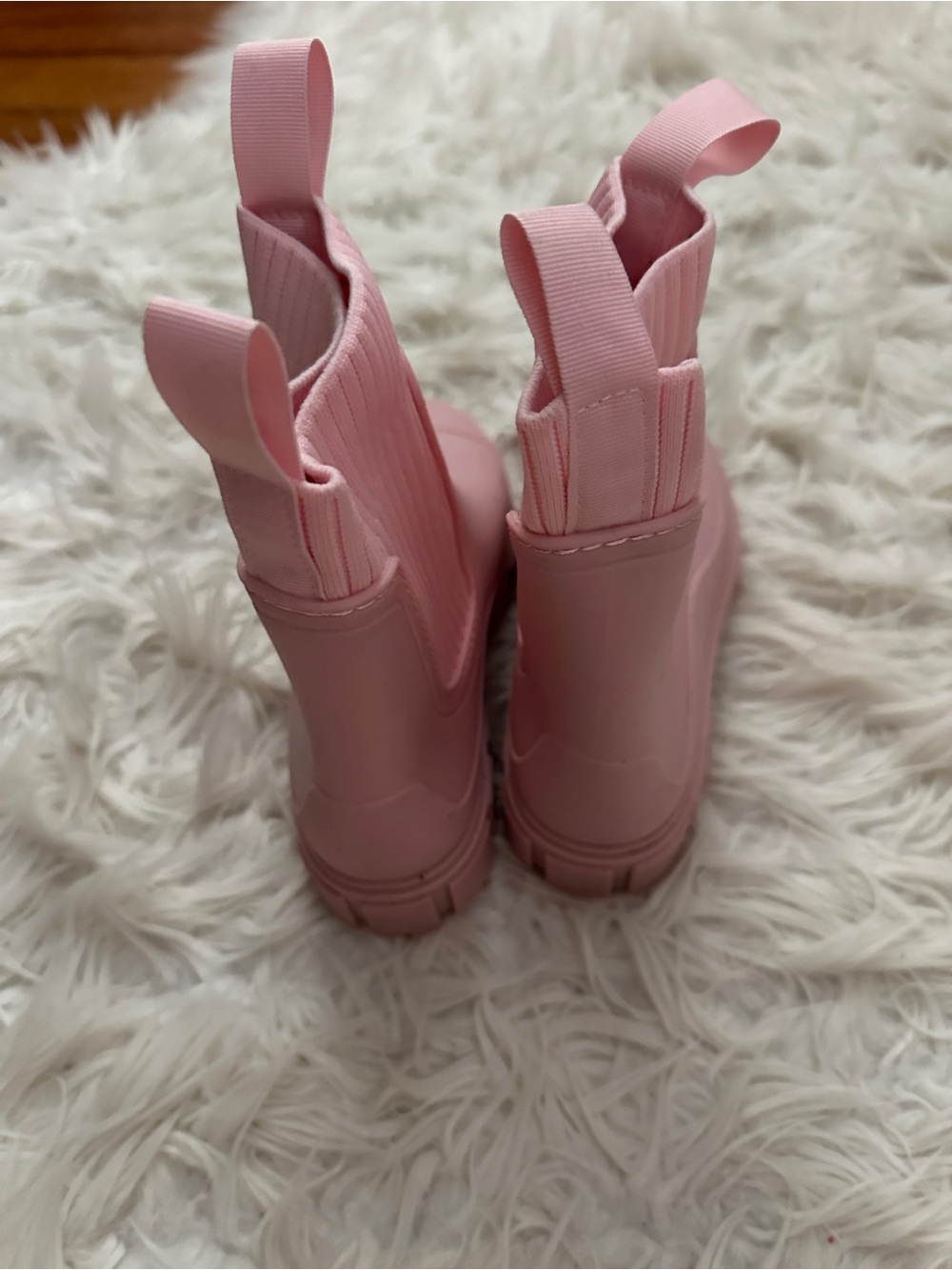 Pink Chelsea Rain Boots - Picture 2 of 5